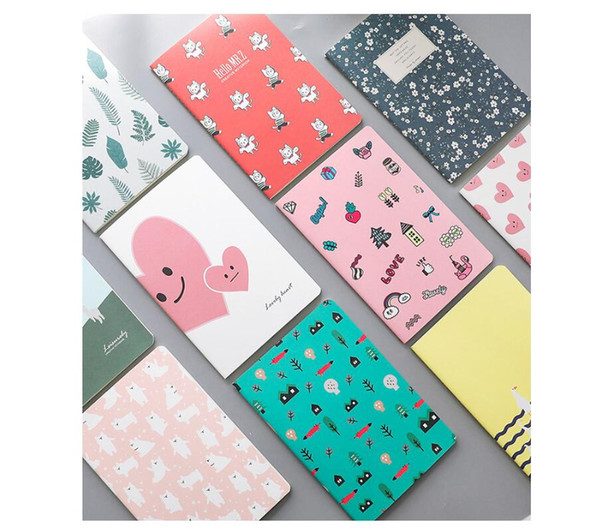 32K Cute Kawaii Pattern Notebook Personal Diary Memos Notepad Time Planner Schedule Agenda Stationery Office School Supplies