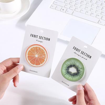 Fruit Cartoon stick note Self Sticky Notes cute stick note fashion Bookmark Marker Memo Flags colorized paste