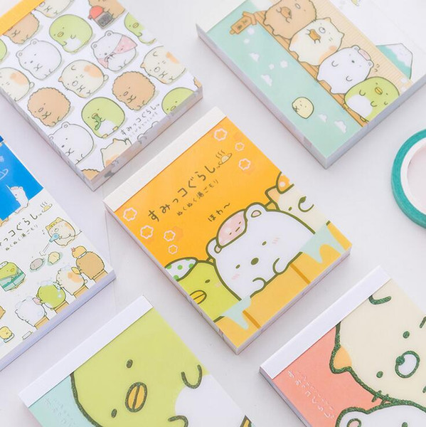 Sumikko Gurashi Cartoon DIY Soft Cover Mini Notebook Diary Pocket Notepad Promotional Gift Stationery