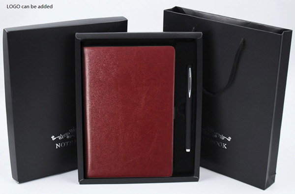 customize paper notebook and pen stationery set with company own LOGO-Small MOQ-for business and promotion