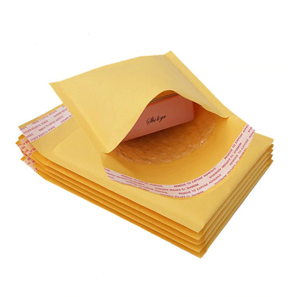 Good Quality Kraft Bubble Mailers CD Size 6.5X8.5 Paper Bubble Mailers hot selling 200pcs