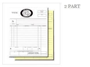 Custom size or A4 A5 size Carbonless receipt invoice book NCR Quote Books duplicate printing