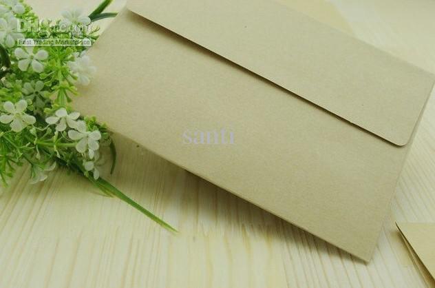 Blank Kraft Envelopes Retro Style High quality Plain Kraft Paper Gift Envelope Office School Supplies 17.5x12.5cm