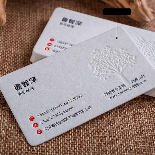 Cotton paper A4 Cotton white Fit for single-sided indentation Double sided printing Business card Free shipping