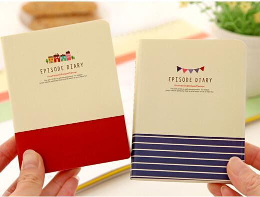 11*8.2cm Mini Diary Notebook Memo Book With Colourful Page Creative Korean Stationery Pocketbook Promotion Gift For Kids Estuch