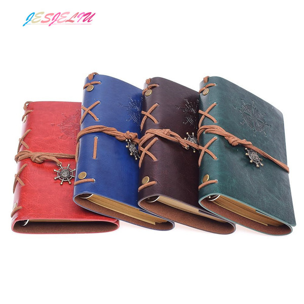 Notebook Diary Notepad Vintage Anchors PU Leather Note Book Replaceable Stationery Gift Traveler