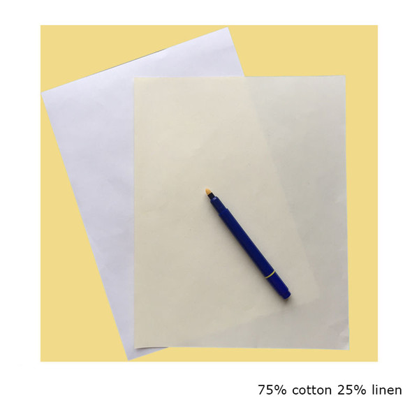 200 sheets bond paper 75% cotton 25% linen pass counterfeit pen test paper white color 8.5IN*11IN paper in US 200pcs