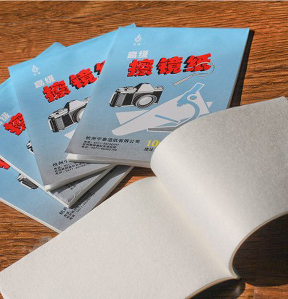 Camera lens Cleaning paper 50 Sheets Soft Optics Tissue Clean Paper Wipe Booklet for Canon Nikon Sony Camera Lens Filter Glass