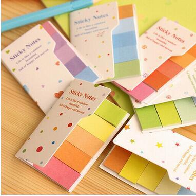 12Pcs/Lot PASAYIONE Candy Colour Sticky Notes N Times Post Creative Stationery Memo Pads School Office Supplies Paperlaria