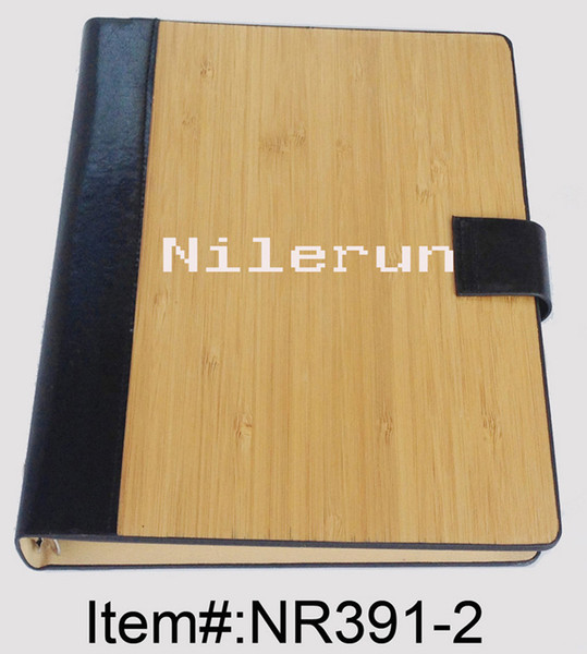 creative natural bamboo notebook