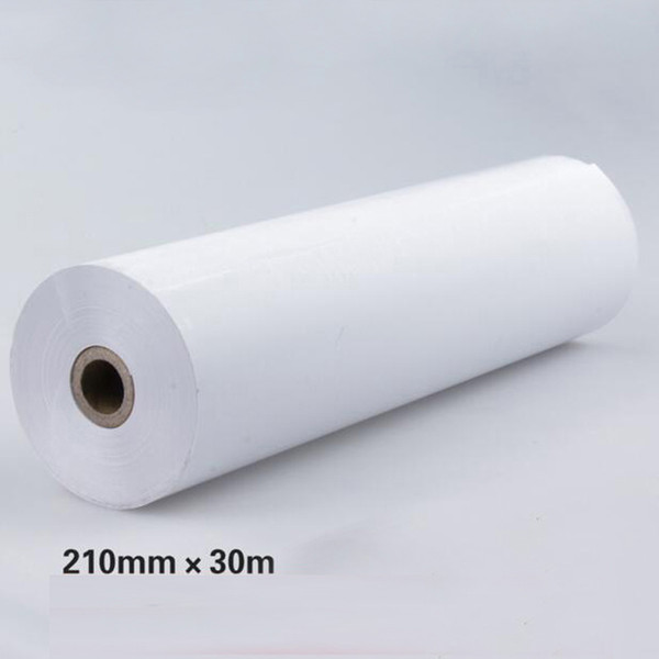 High Quality 1 Roll Fax Paper Thermal Fax Paper 210 X 30mm Bright White Smoothly Paper Office School Business Supplies Papelaria