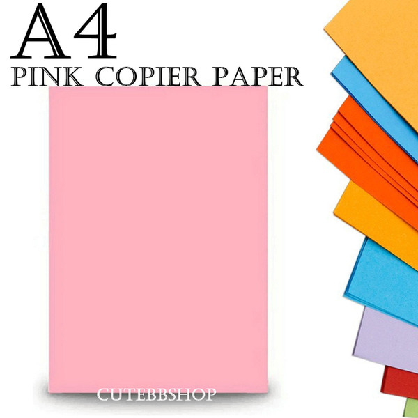 Pink Colored PAPER 80 GSM PRINTER COPIER 100 SHEETS Copy Paper DIY Paper Crafts