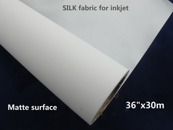 36in 110g silk fabric for inkjet printing/silk material/matte/waterproof smooth