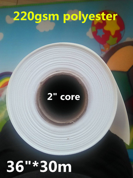 36in printing roll water-based 220g polyester canvas for dye pigment ink