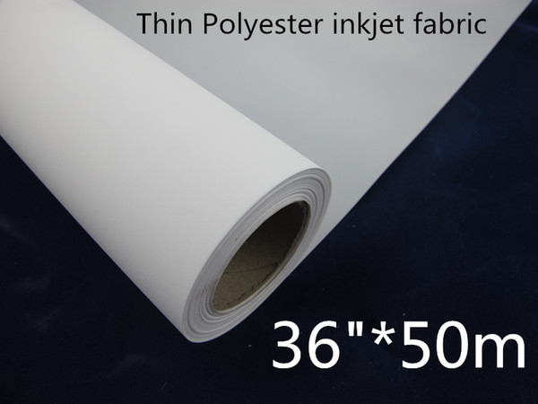 36in Inkjet Artist Canvas For Polyester Material 120G