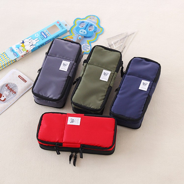 Korea Multifunction School Pencil Case & Bags for Boys and Girls Large Capacity Pen Curtain Box Kids Gift Stationery Supplies