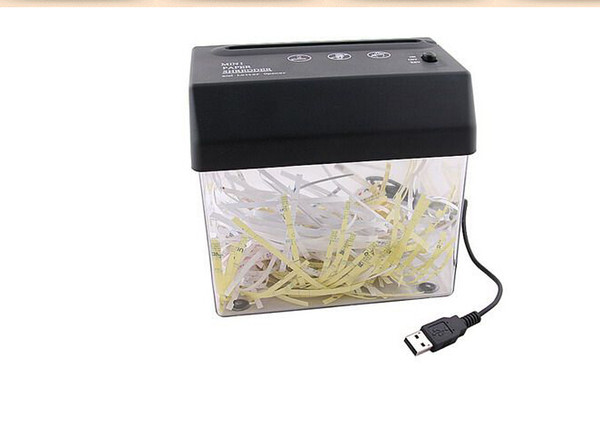 Free Wholesales Hot sales 2019 USB battery dual-purpose electric shredder Mini USB shredder