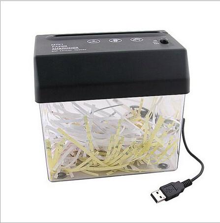 Free shipping Wholesales Hot sales 2019 USB battery dual-purpose electric shredder Mini USB shredder