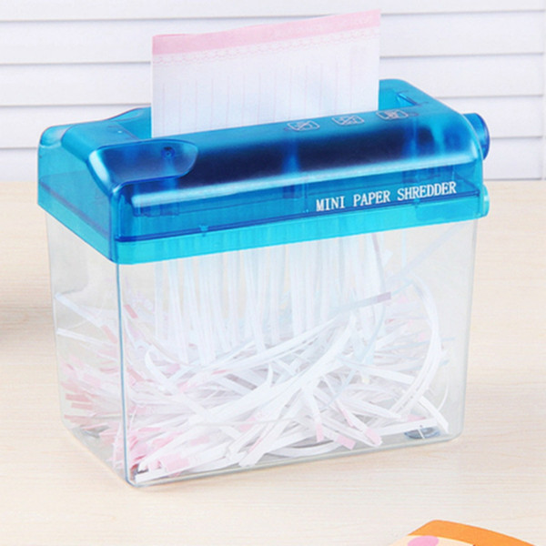 New Mini Hand Shredder Paper Quilling Fringer Tool Portable Mechanic Straight-Cut For Convenient Office Peole Cut Paper