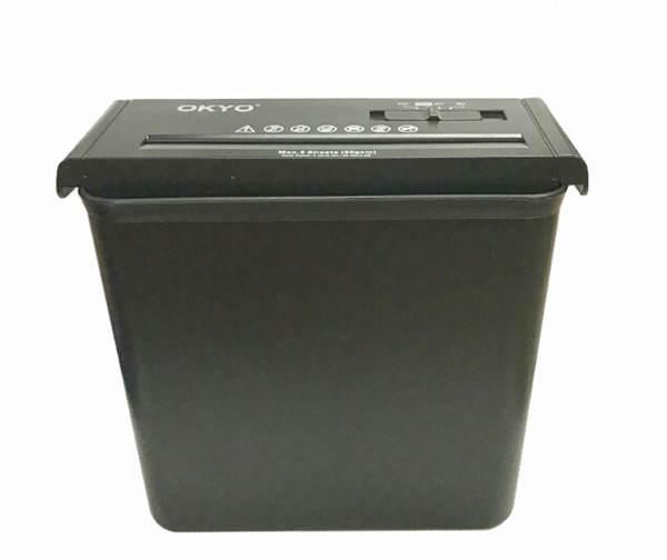 Countertop small shredder shredded 5 sheets of small portable security grade strip simple shredder