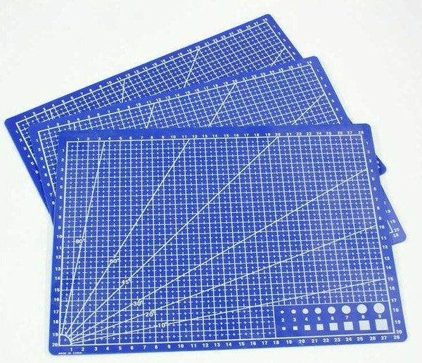 A4 Grid Lines Self Healing Cutting Mat Craft Card Fabric Leather Paper Board