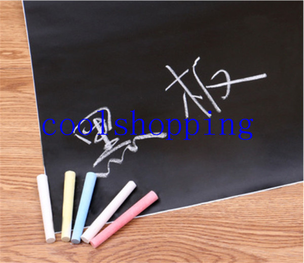 45x200cm Chalkboard Self Sticker Removable Whiteboard Home Decals Presentation Board DIY With Marker Pen Whiteboard