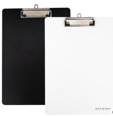 Simple and black and white impression folder A4 folder writing folder writing pad office stationery