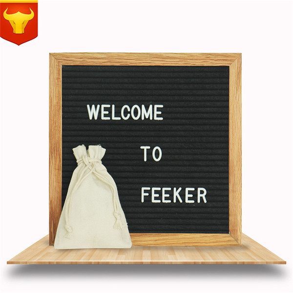 Changable Black Felt Letter Board 10