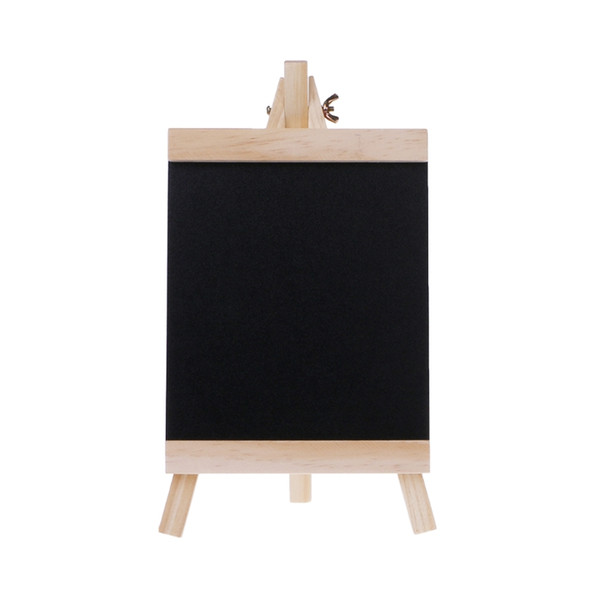 Desktop Message Board Blackboard Easel Chalkboard Kids Wood Writing Boards Collapsible School Supplies Size M