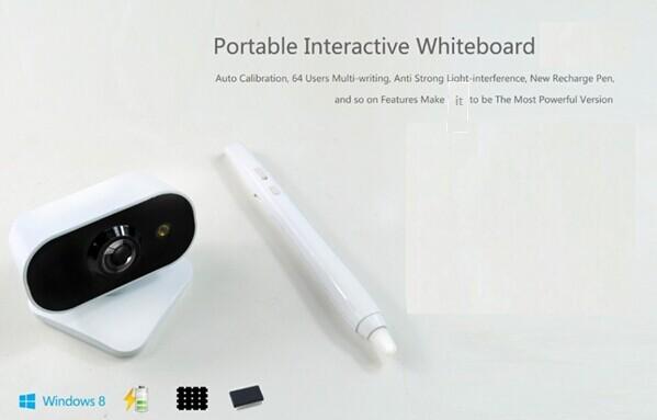 Multi touch digital smart board portable infrared interactive whiteboard for children education and presentation