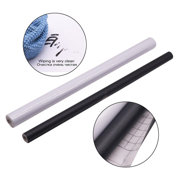 2 pcs Blackboard And Whiteboard Mixing 100cm in length Width 45cm Self-adhesive Blackboard Used On The Wall Child Painting