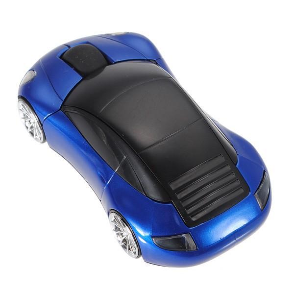 Wireless Mouse Sports Car Mouse 2.4Ghz USB Computer Mice Optical with LED Flashing Light