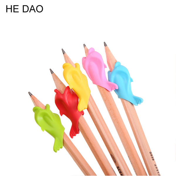 10Pcs Learning Partner Children Students Stationery Pencil Holding Practise Device For Correcting Pen Postures Grip