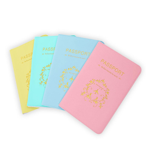 PVC Passport Cover Women Travel Cover On The Passport PVC Protector Travel Passport Holder for Women and Men Travel