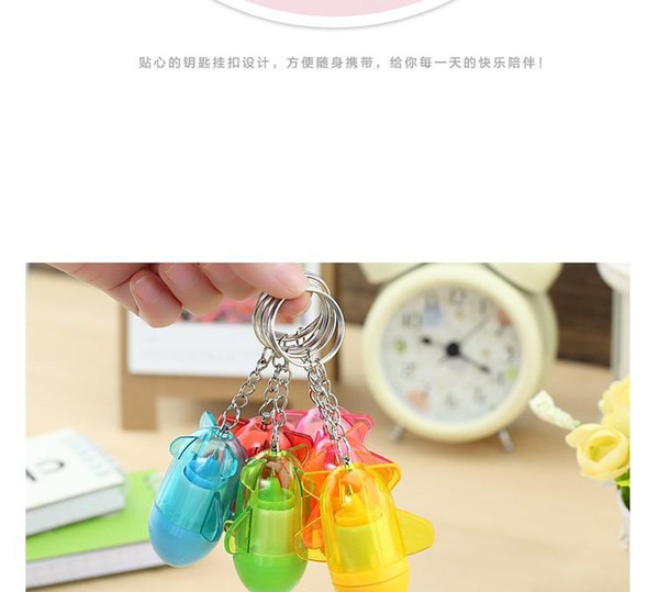 Korea stationery creative cute smiley pills retractable ballpoint pen advertising gift pen