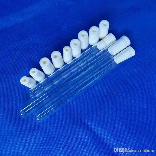 Wholesale-10pcs 16-20mm Silica gel stoppers +10pcs 20mm*200mm glass test tubes Free shipping