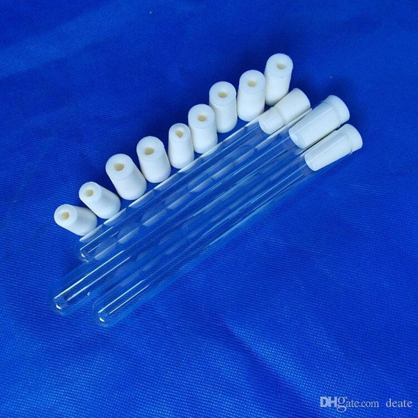 Wholesale-10pcs 16-20mm Silica gel stoppers +10pcs 20mm*200mm glass test tubes Free shipping