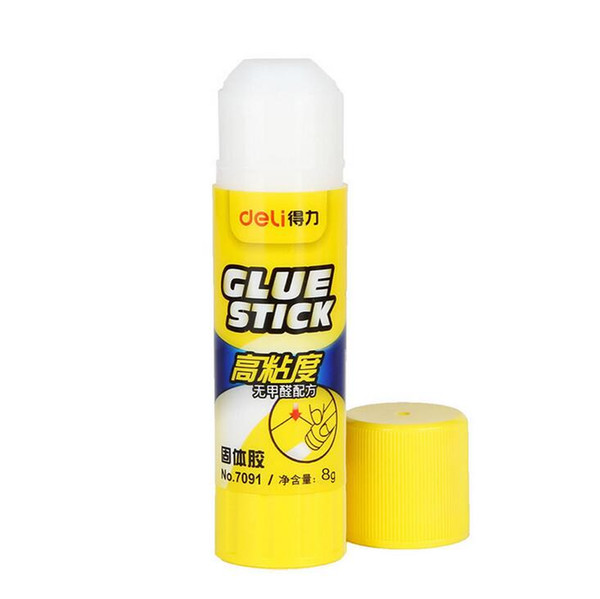 Free shipping 8g 20g 36g Deli Eco Glue Stick Solid Glue Office School Stationary Journal DIY Use