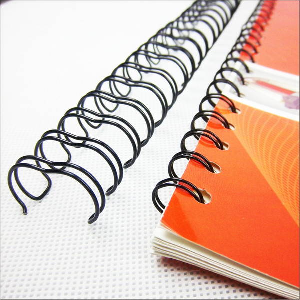 Factory Wholesale Price A4 Paper Size 6.4mm Inner Dimeter Calendar Binding Ring Spiral Coil Wire