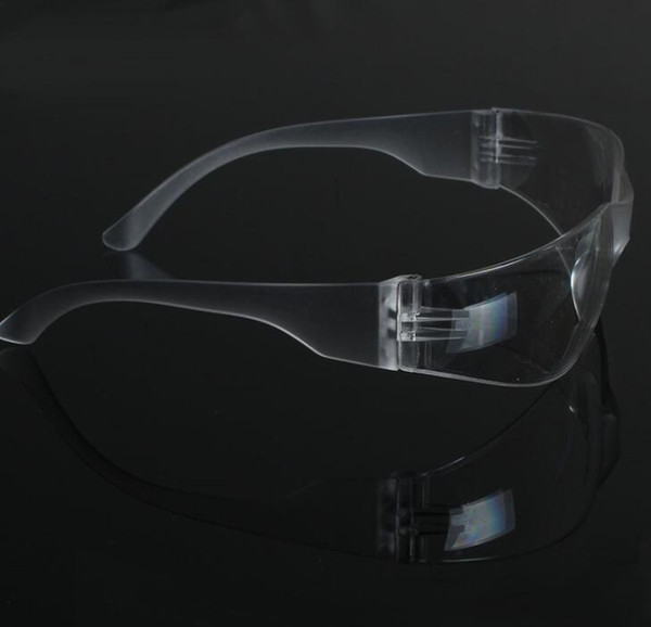 Wholesale Safety Glasses Lab Eye Protection Protective Eyewear Clear Lens Workplace Safety Goggles Supplies Free Shipping