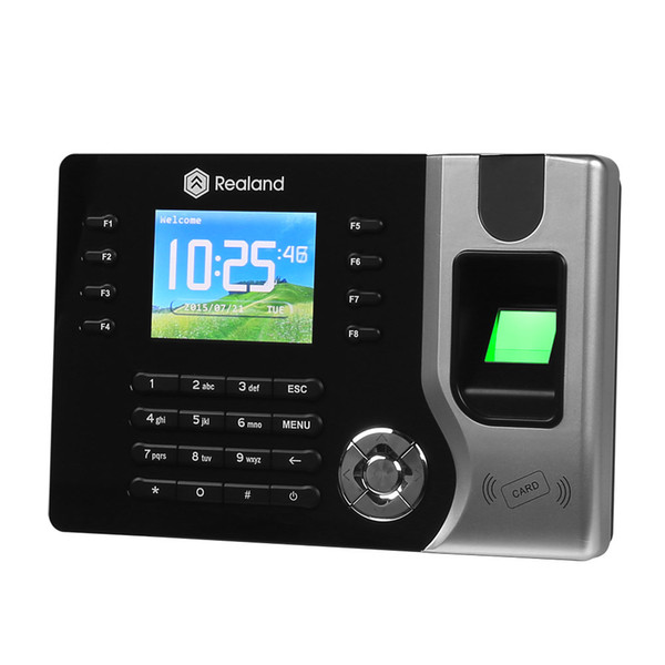 Biometric Fingerprint Time Clock Recorder Attendance Digital Electronic Reader Machine AC071 USB Office Time Recorder Support ID