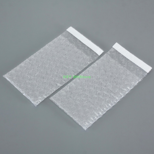 100 PCS All Sizes Air Bubble Envelopes Wrap Bags Self Sealing Clear Plastic Packing Pouches Width 2.5