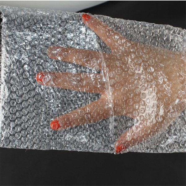 Wholesale-8*10cm 50Pcs 10mm Cushioning Bubble Bags Bubble Protective Wrap Bolsa Burbuja Packaging Inflate Foam Packing Verpackungen Schaum