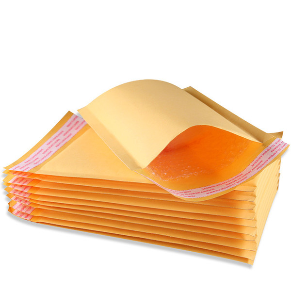 Yellow kraft paper bubble bag bubble film envelope bag waterproof bag