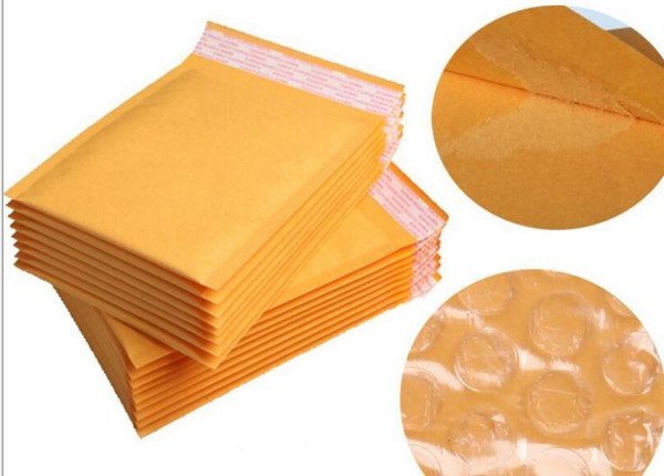 kraft paper Envelopes Air Mail Air Bags Packing Bubble Cushioning Padded Envelopes gift Wrap newest 160mm*140mm 6.29*5.5inch drop shipping