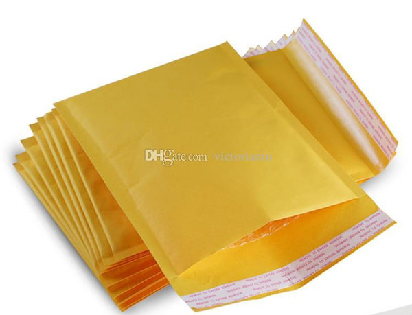 Small size Kraft Paper Bubble Padded Envelopes Mailers Shipping Case Air Bags Packing Bubble Cushioning Padded gift Wrap