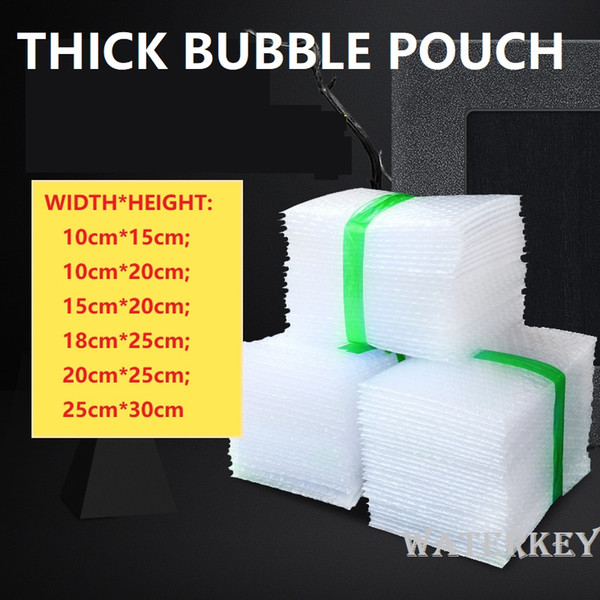 Bubble pouches Bag Bubble cushioning wrap Packaging Protective film Cushioned Mailer Air bubble bag Many sizes THICK