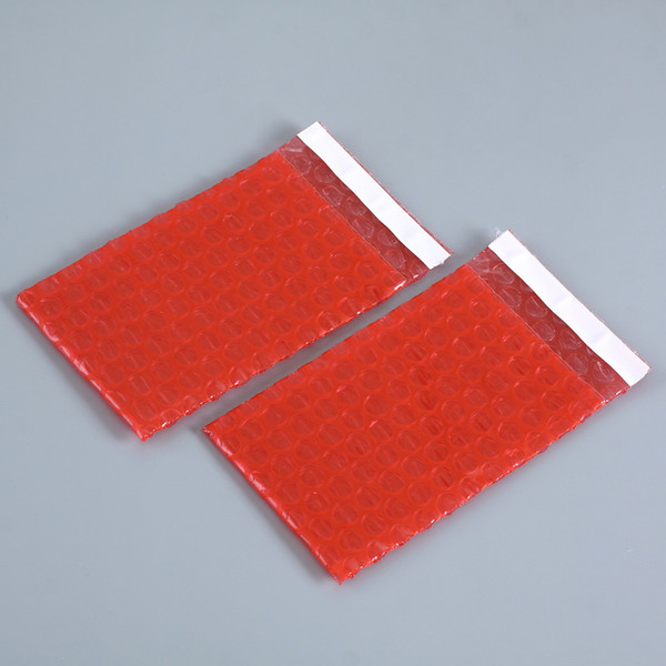 Wholesale Red Self Sealing Anti Static Bubble Bags Width 105 to 170mm (4