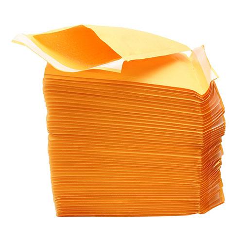 Top Quality Yellow Kraft Bubble Mailers Padded Envelopes Shipping Bag Self Seal Business School Office Supplies