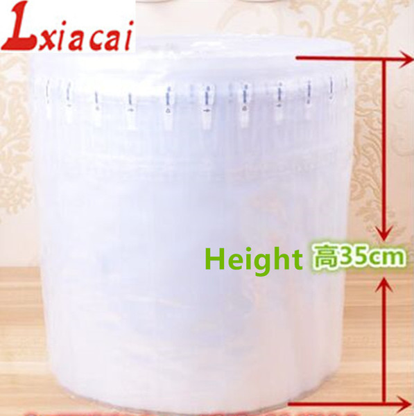 Wholesale-35cm*30m Column bubble bag coil Cushioning Material Protective inflatable packaging material shockproof buffer bag Free shipping